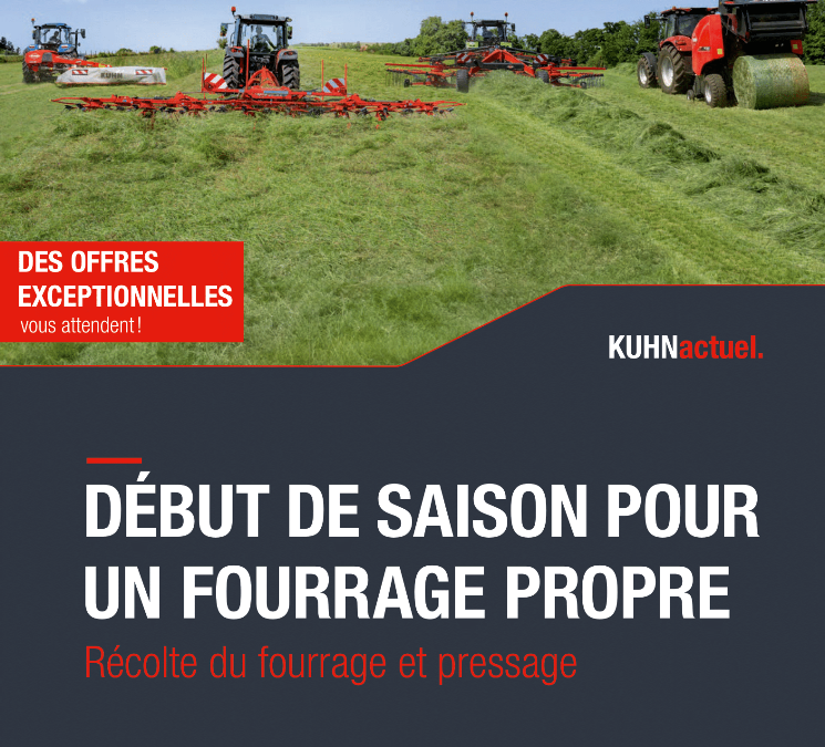 KUHN – DES OFFRES EXCEPTIONNELLES VOUS ATTENDENT !